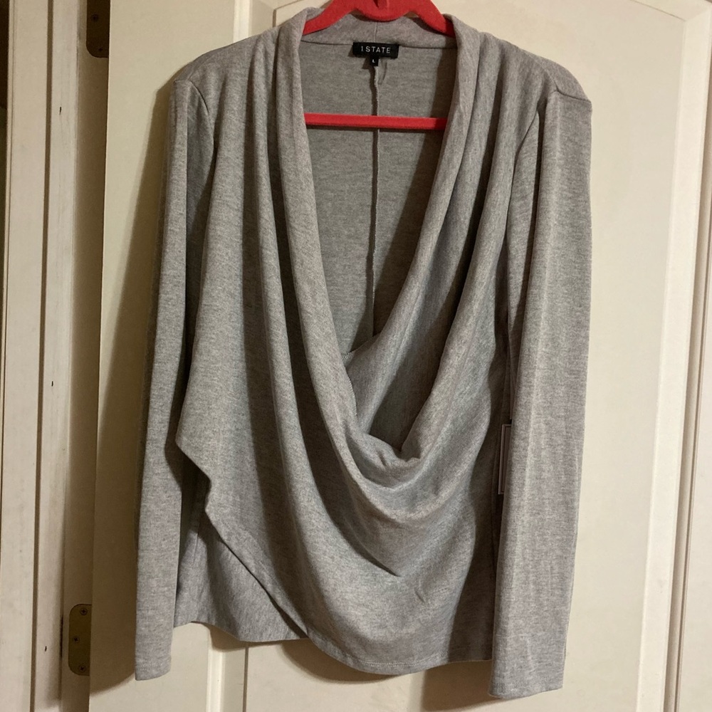 1. State Wrap Blouse